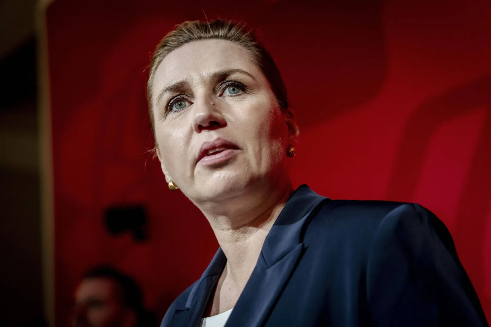 Ustępująca premierka Danii Mette Frederiksen. Fot. PAP/EPA/	MADS CLAUS RASMUSSEN