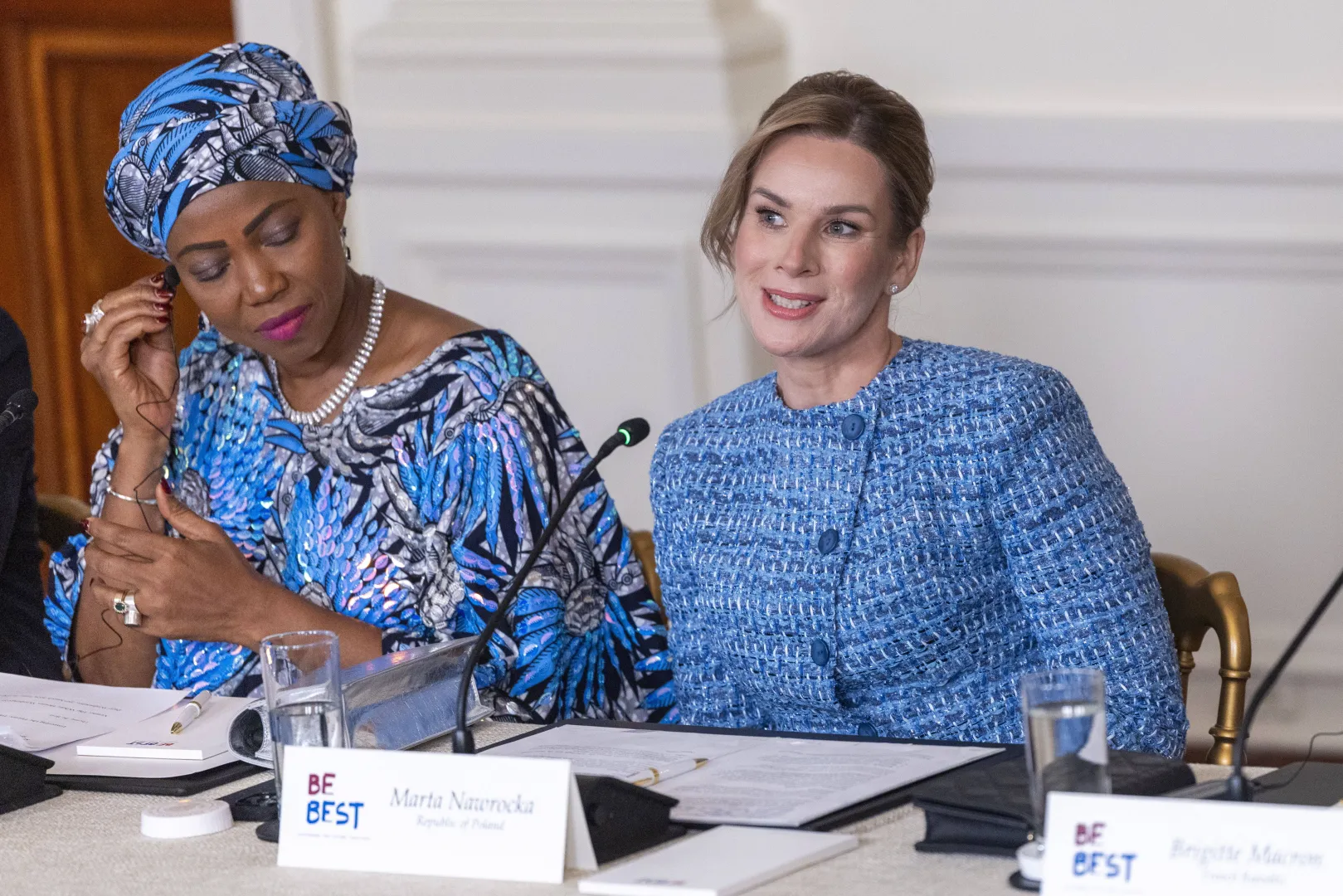 Marta Nawrocka. Fot. EPA/SHAWN THEW