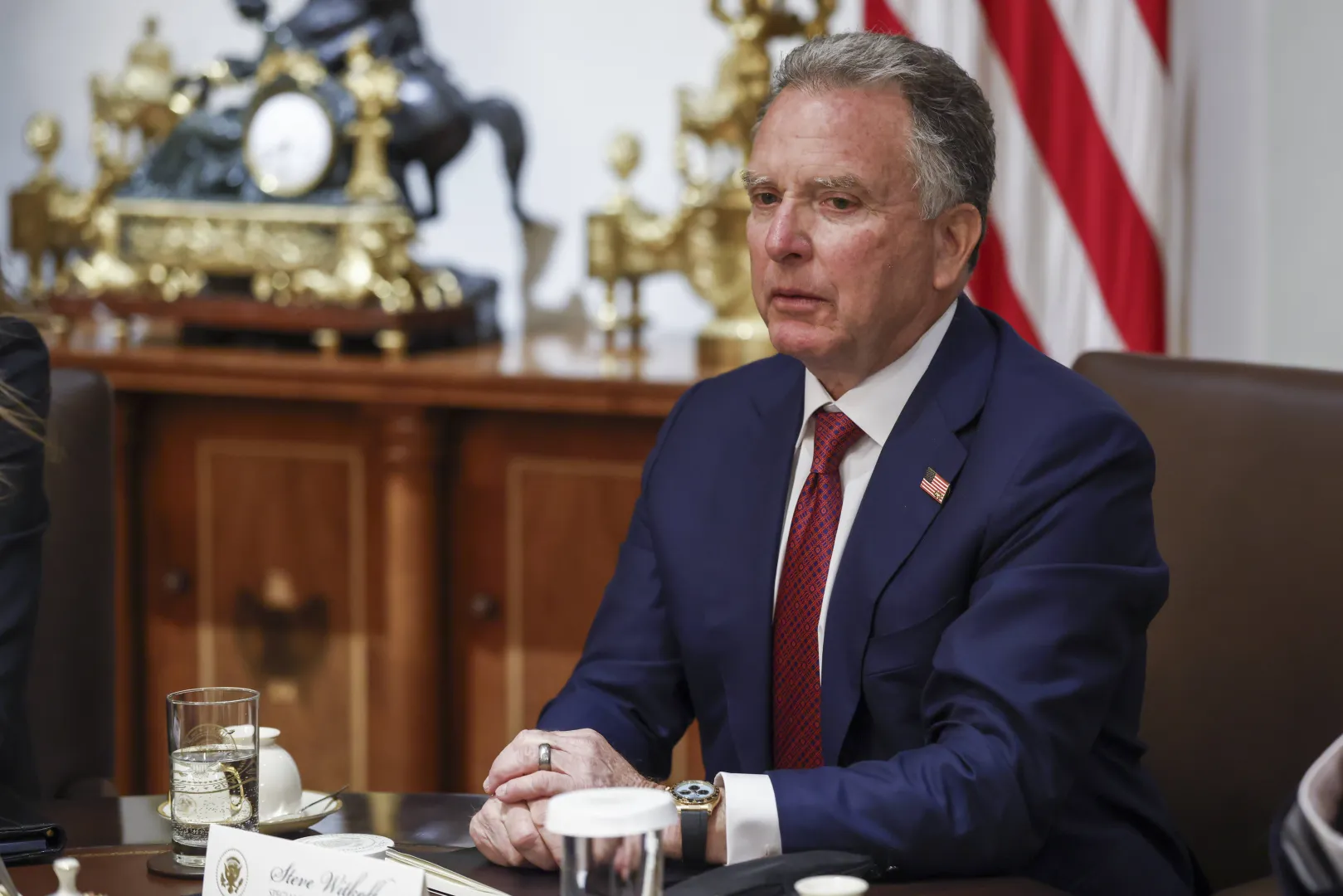 Steve Witkoff, fot. PAP/EPA/EPA POOL/WILL OLIVER / POOL