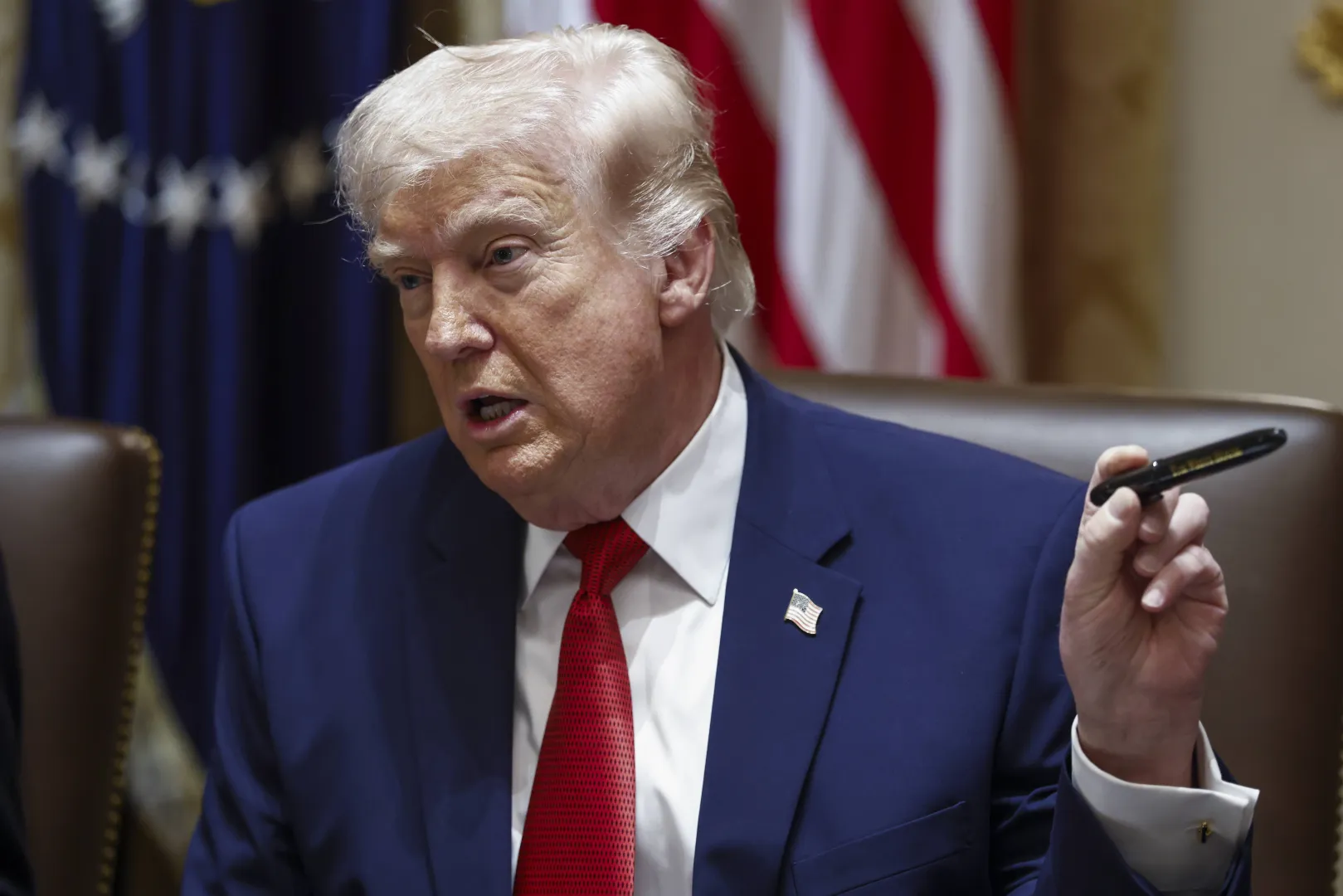 Donald Trump Fot. PAP/EPA/WILL OLIVER/POOL