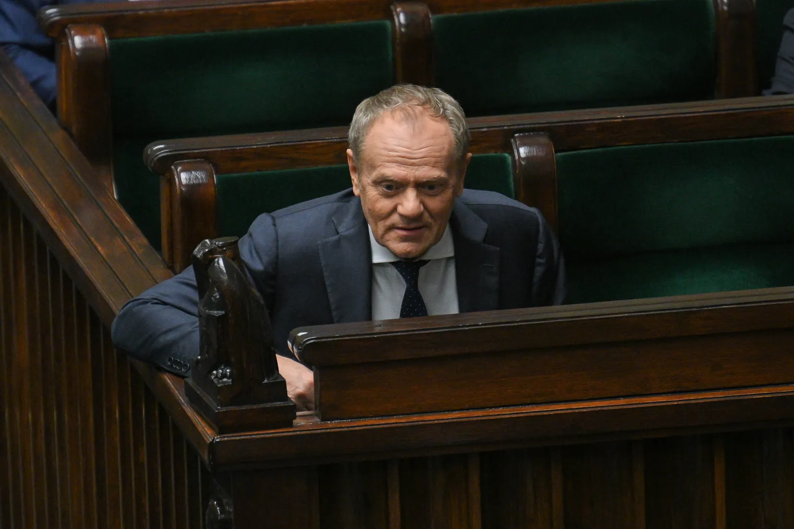 Premier Donald Tusk Fot. PAP/Marcin Obara