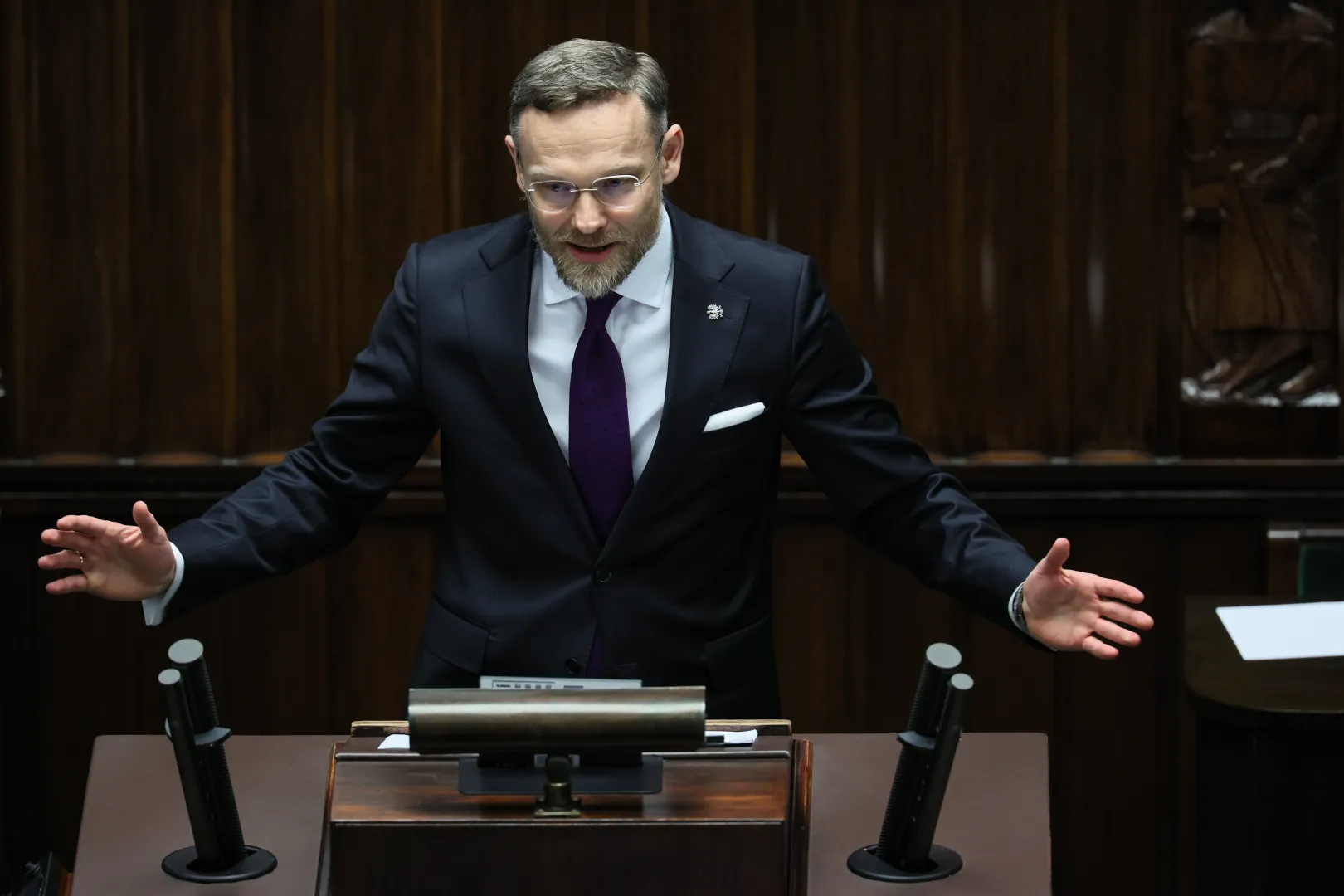 Szef Kancelarii Prezydenta RP Zbigniew Bogucki. Fot. PAP/Leszek Szymański