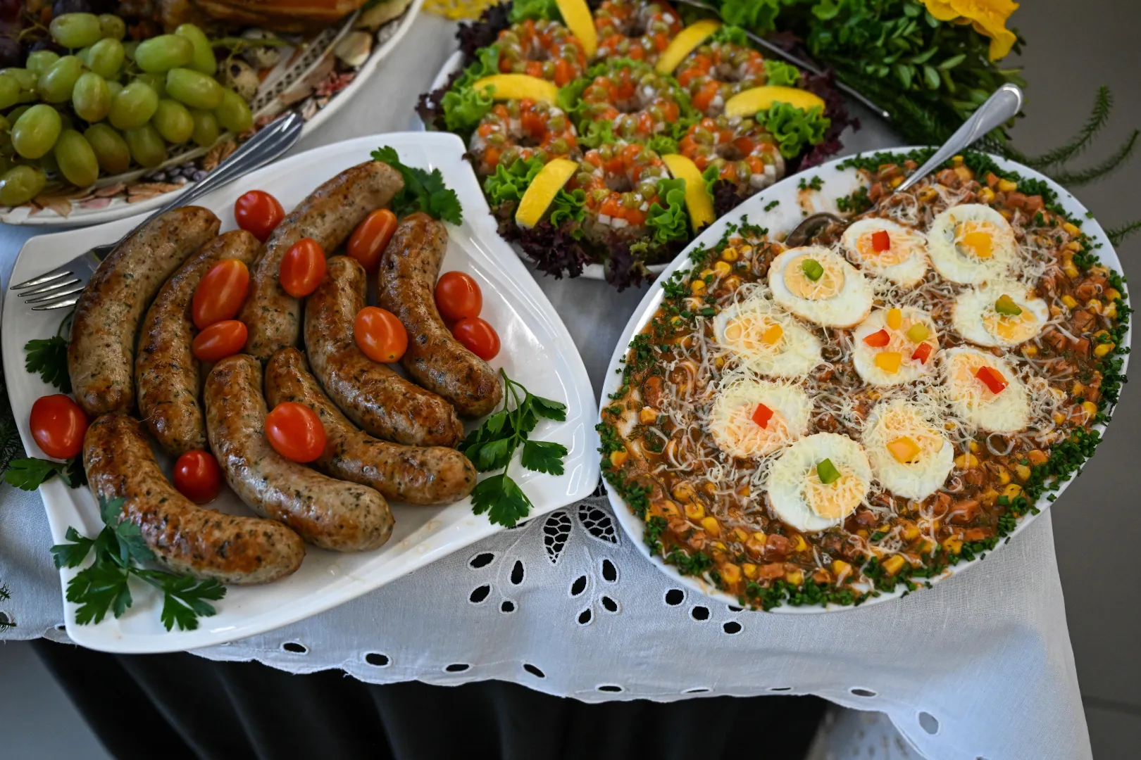 Jedzenie wielkanocne (zdjęcie ilustracyjne). Fot. PAP/Darek Delmanowicz