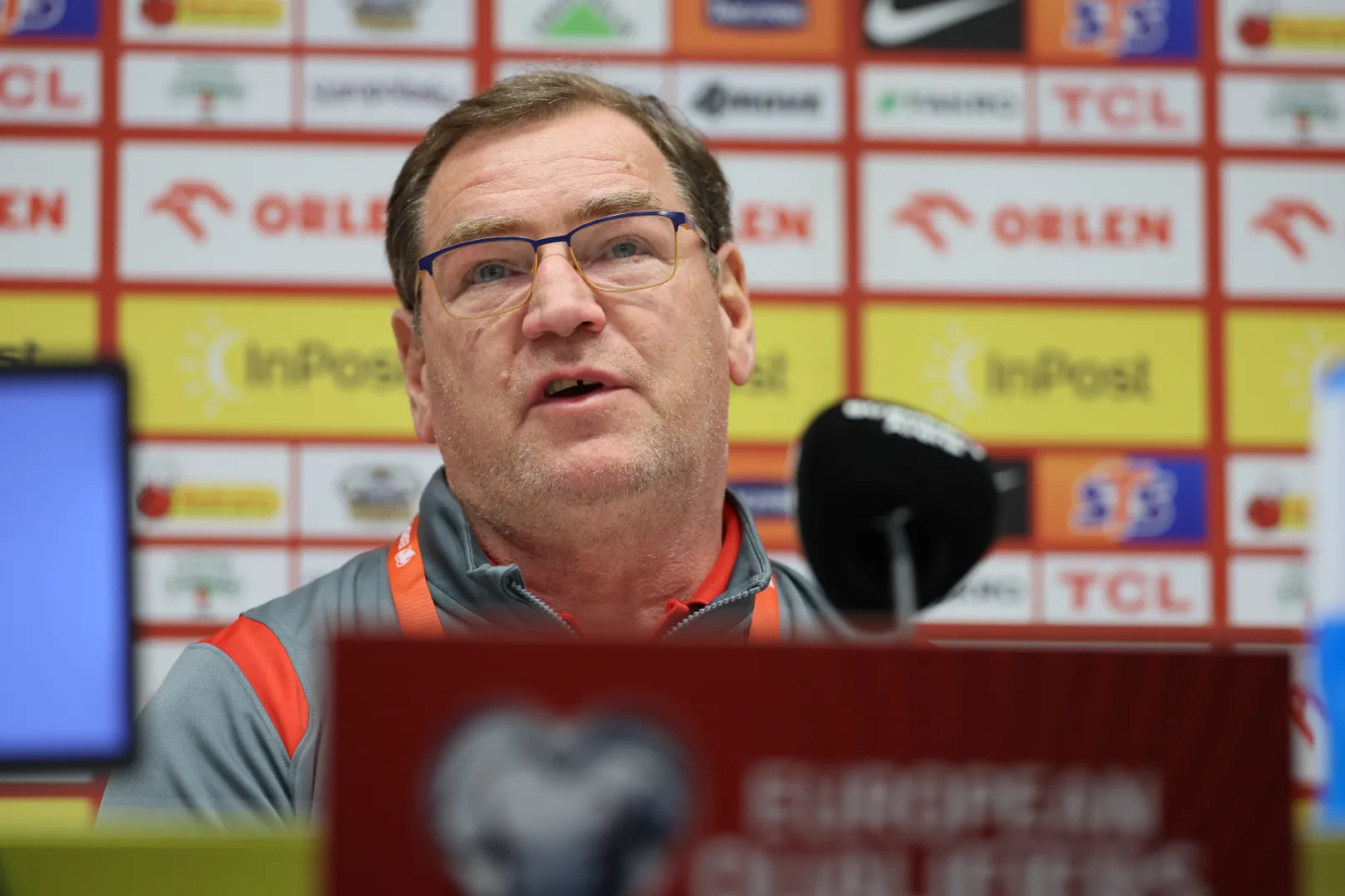 Trener piłkarskiej reprezentacji Polski Jan Urban, fot. PAP/Leszek Szymański