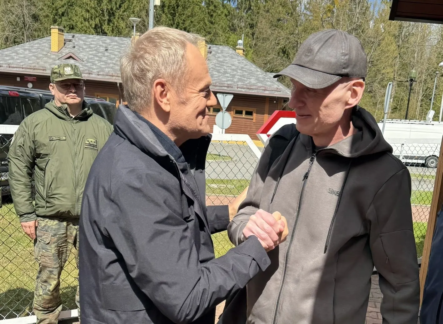 Дональд Туск и Анджей Почобут. Fot. X@donaldtusk