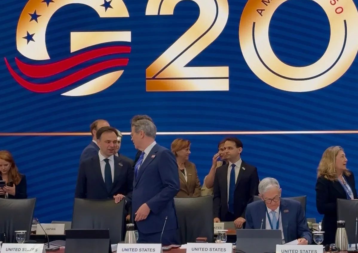 Minister Domański: Polska ma miejsce przy najważniejszym stole decyzyjnym światowej gospodarki. Fot. X/Andrzej Domański