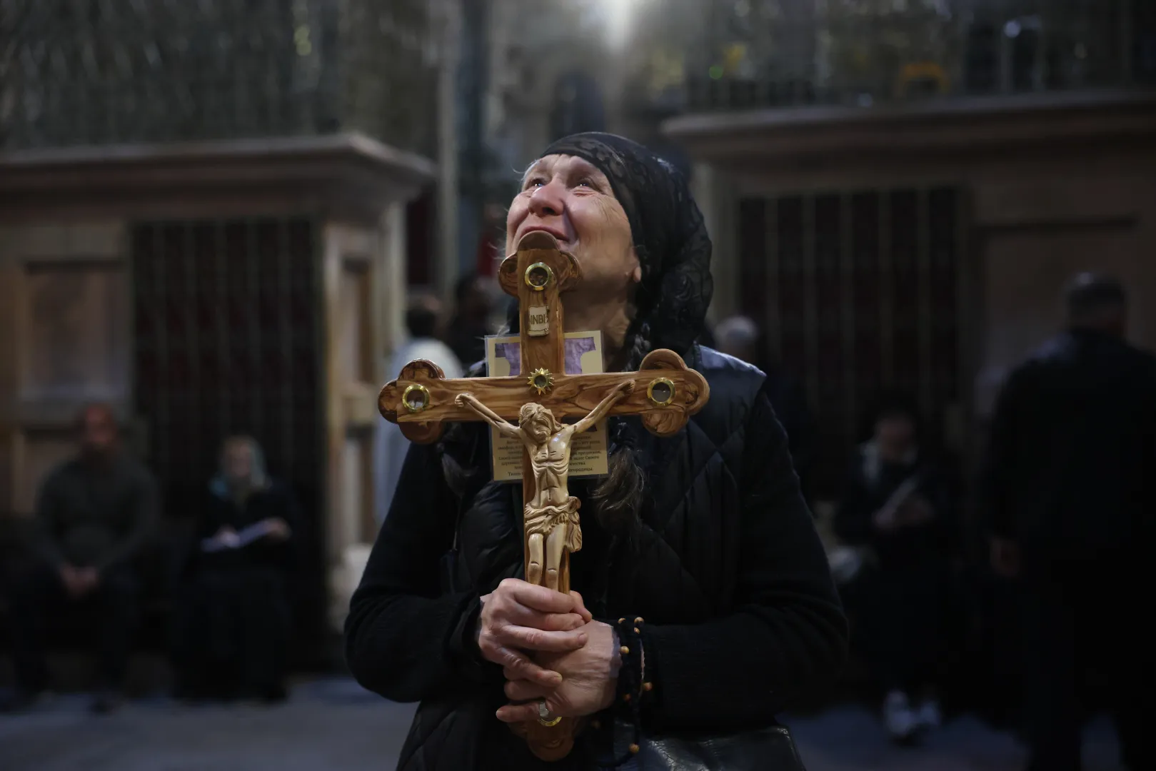 Wielki Piątek w Jerozolimie. Fot. PAP/EPA/ABIR SULTAN