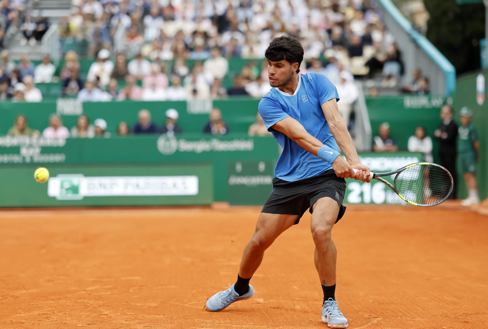 Tenisista Carlos Alcaraz. Fot. EPA/SEBASTIEN NOGIER 