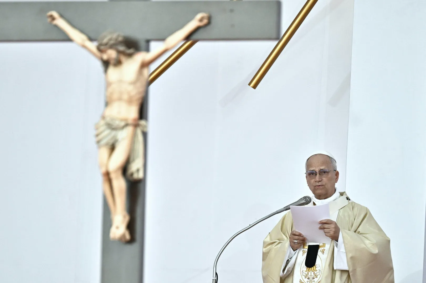 Papież Leon XIV. Fot. PAP/EPA/LUCA ZENNARO
