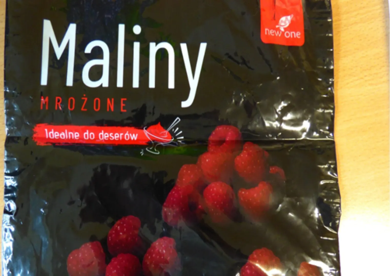 Mrożone maliny. Fot. Główny Inspektorat Sanitarny