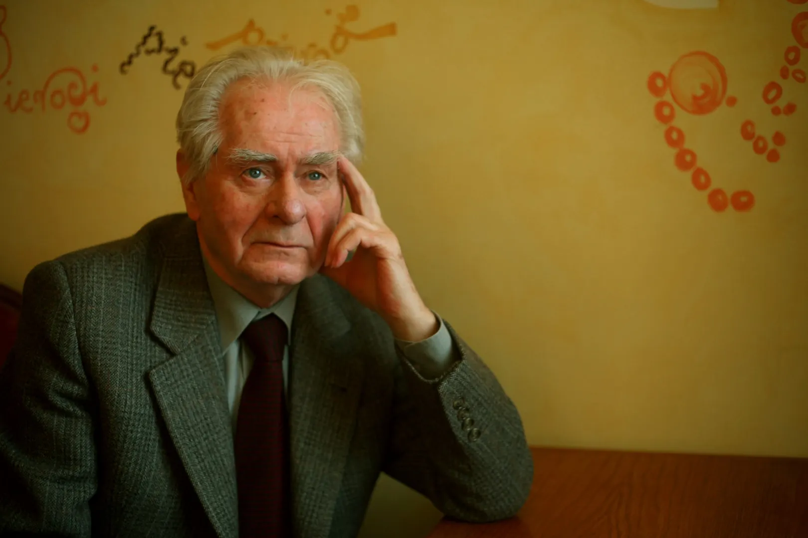 Wiesław Myśliwski w 2011 r. Fot. PAP/Tomasz Gzell