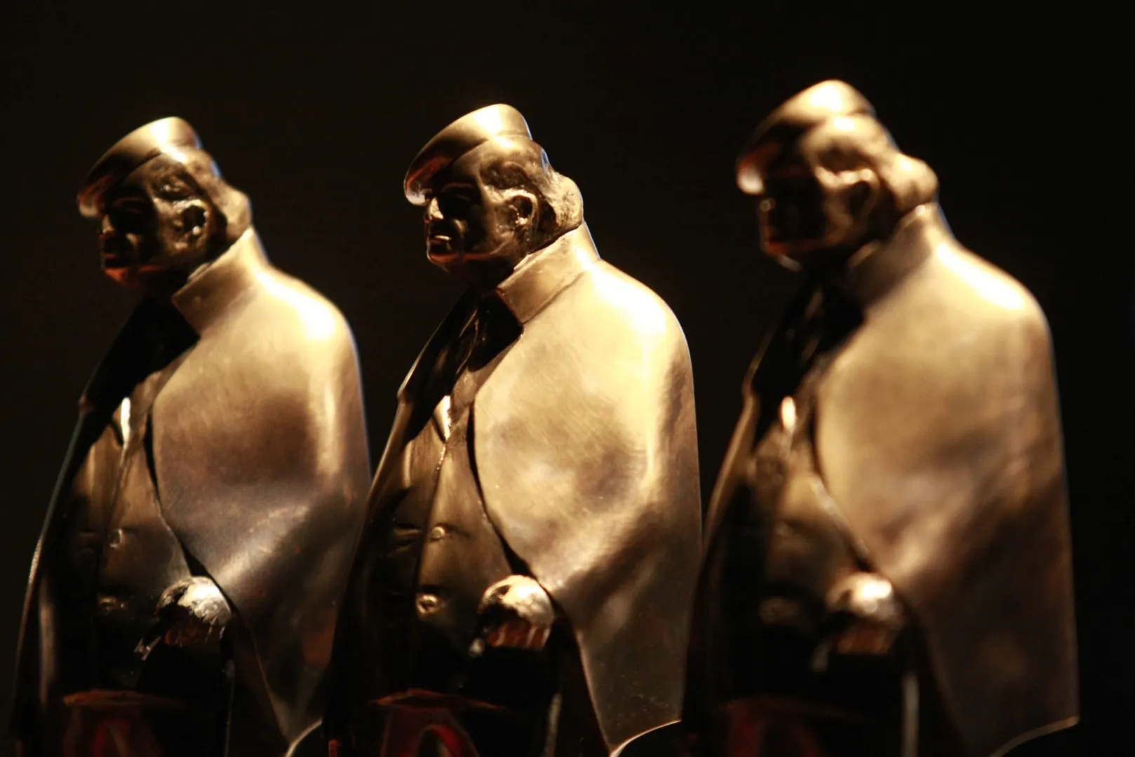 Statuetki "Melchiora". Fot.  PAP/Marcin Bednarski