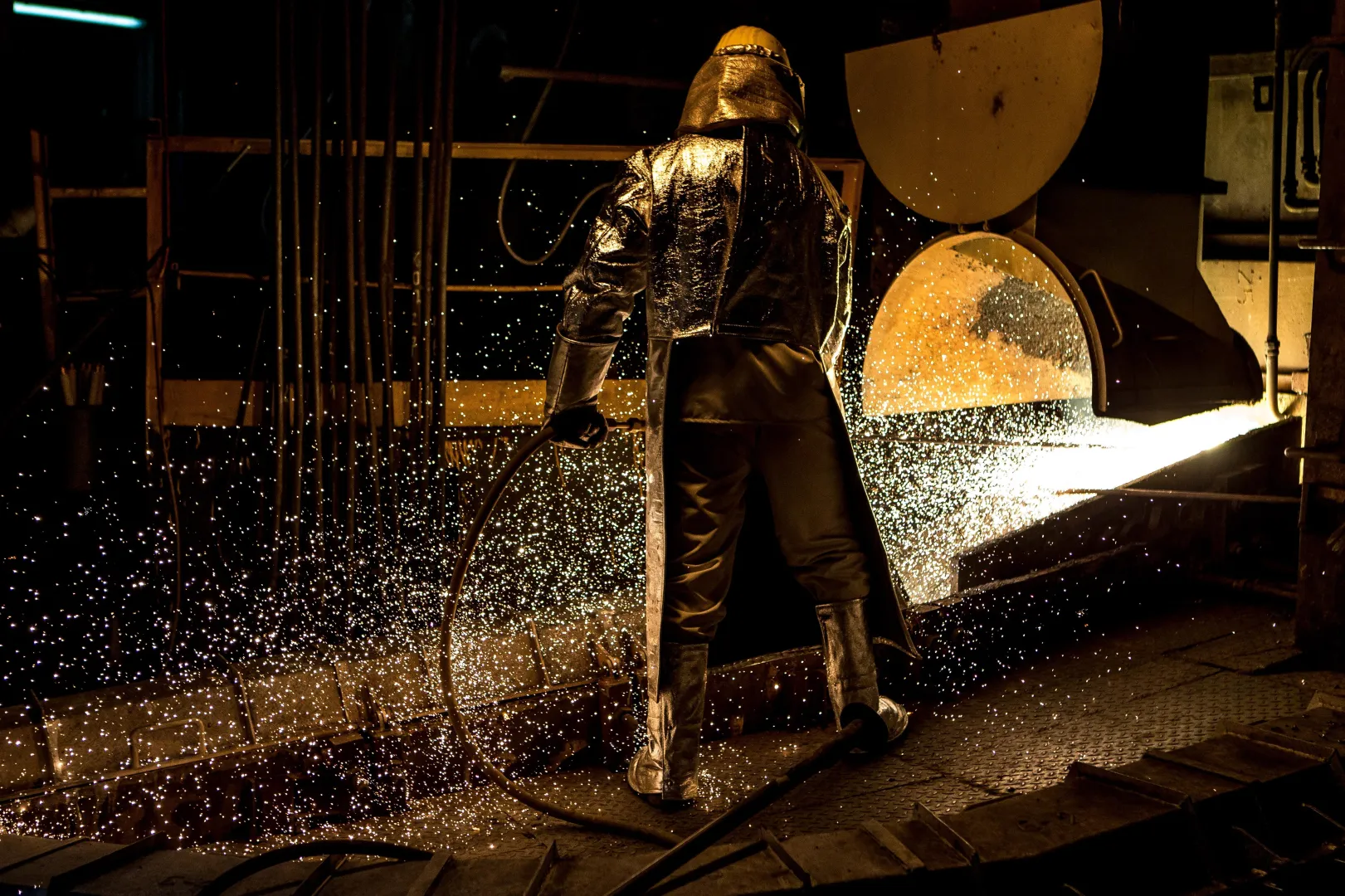 Oddział Huty Miedzi Głogów Głogów II. Fot. PAP/Maciej Kulczyński