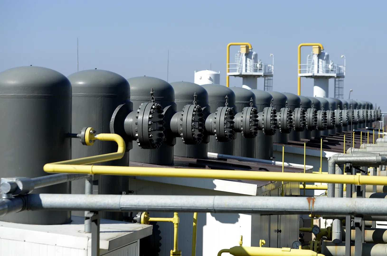 Należący do PGNiG podziemny magazyn gazu ziemnego w Husowie Fot. PAP/Darek Delmanowicz