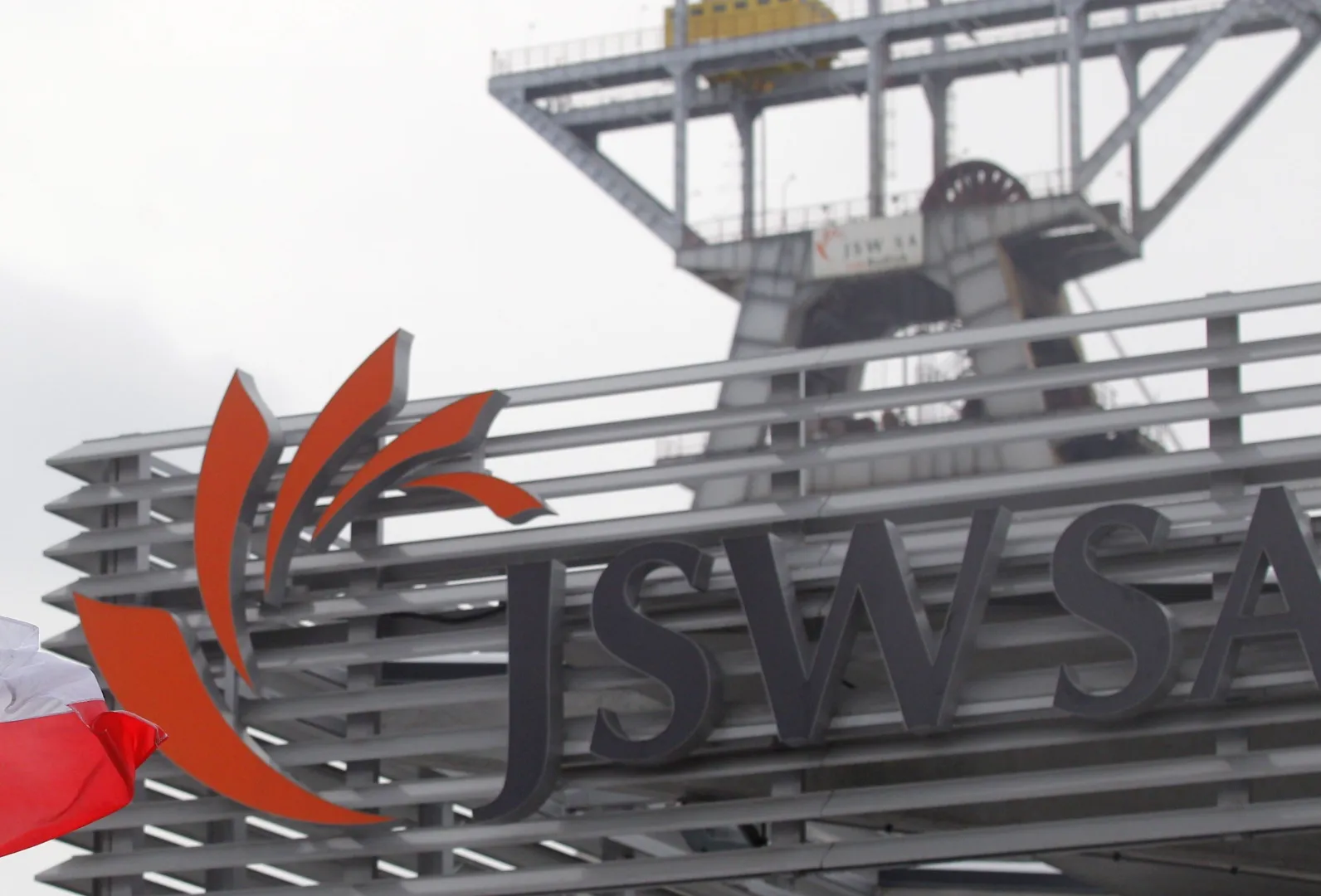 Logo JSW Fot. PAP/Andrzej Grygiel
