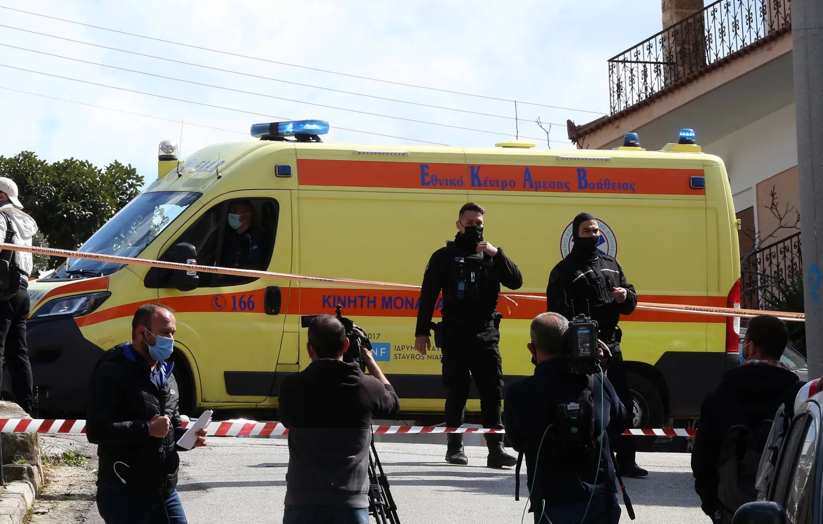 Karetka - zdjęcie ilustracyjne Fot. PAP/EPA/ORESTIS PANAGIOTOU