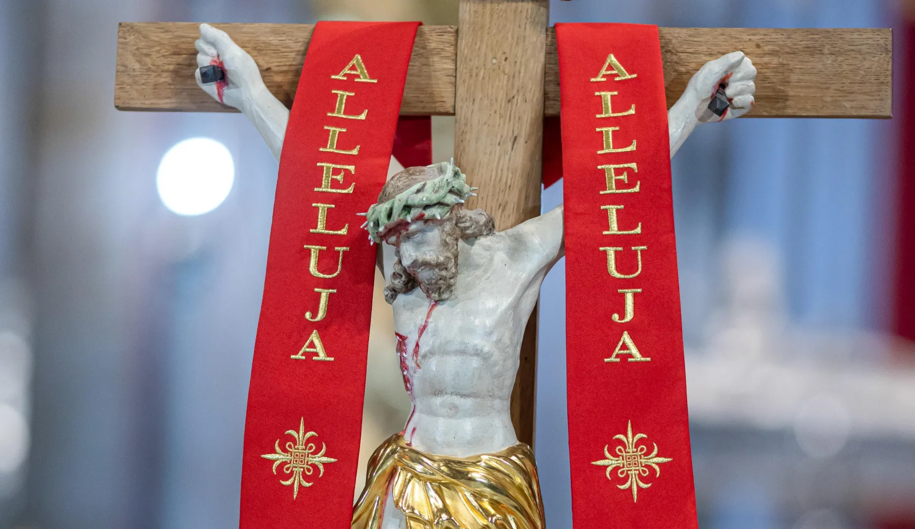 Jezus zmartwychwstały Fot. PAP/Paweł Jaskółka