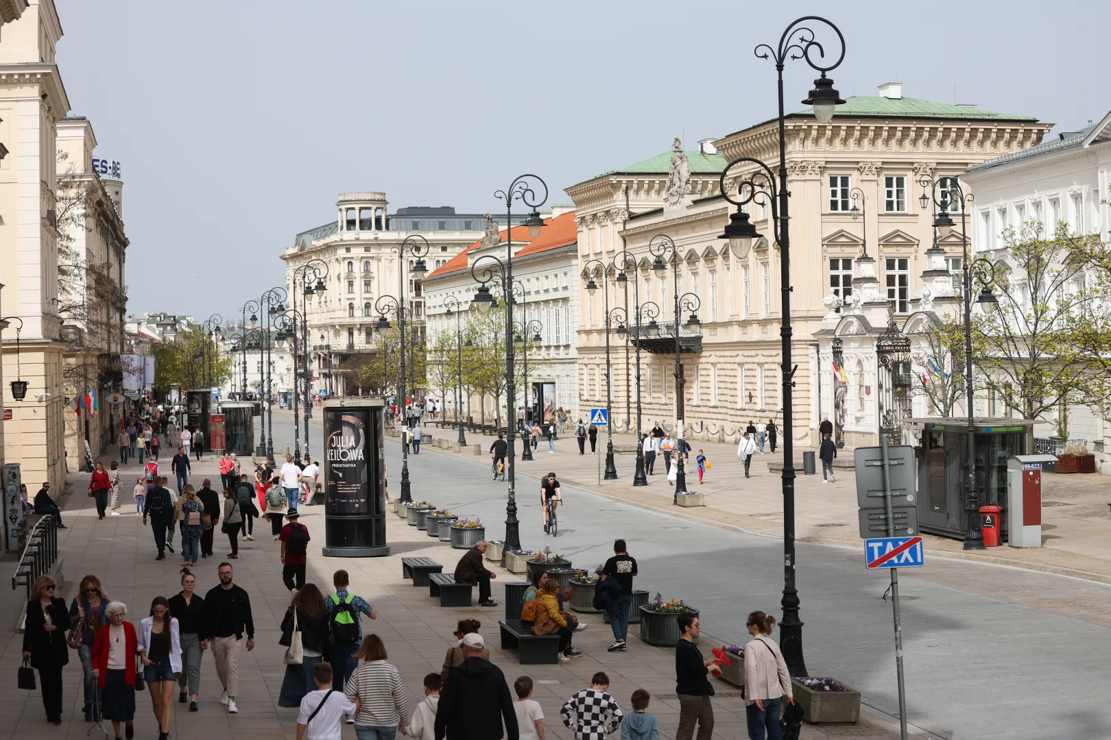 Вихідний день у Варшаві. Фотоілюстрація. Fot. PAP/Leszek Szymański