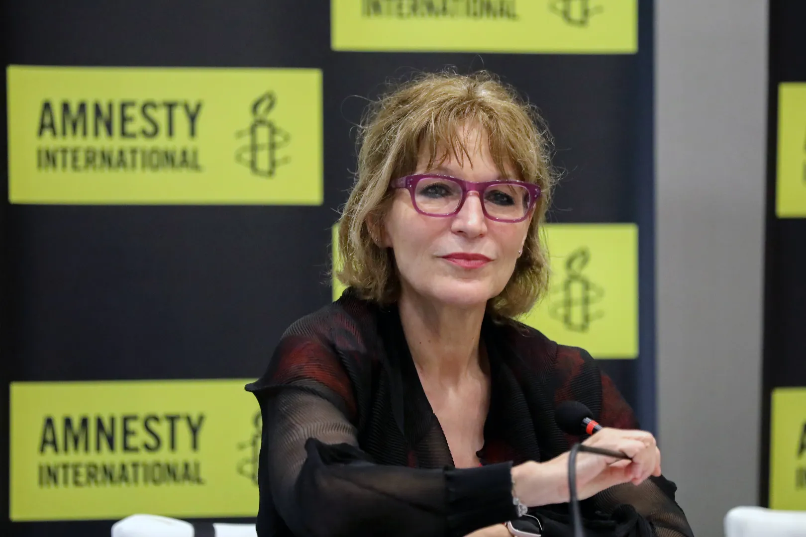  Agnes Callamard. Fot. EPA/CHAMILA KARUNARATHNE