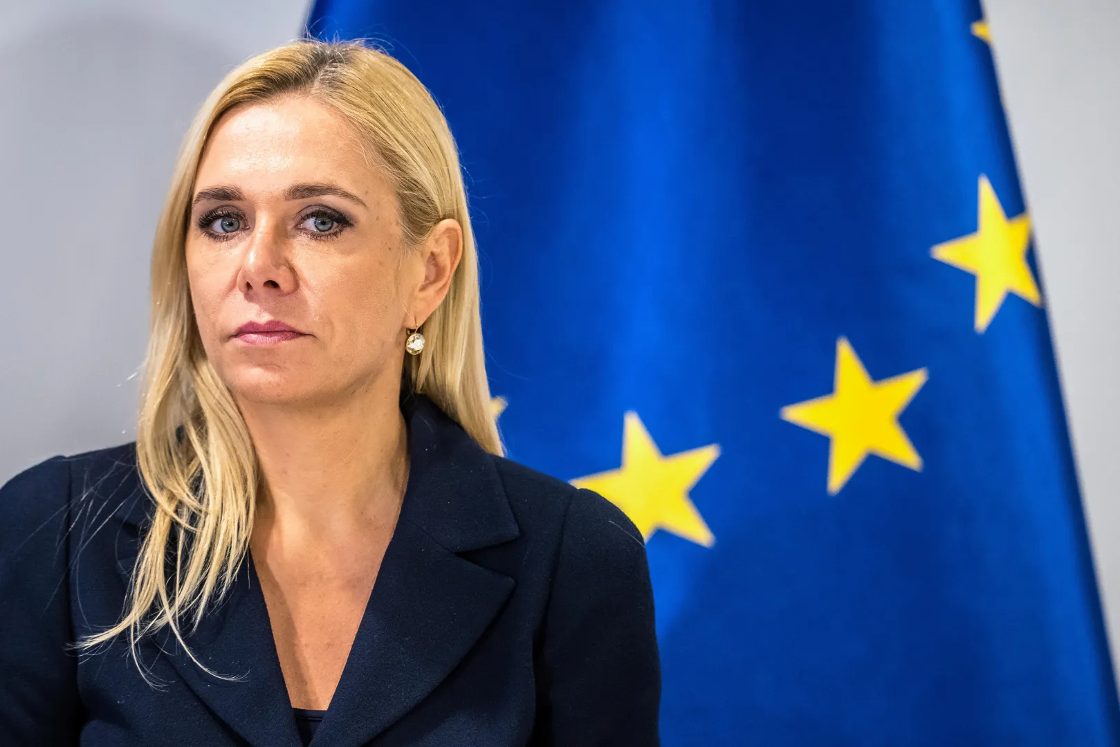 Министр экономики Словакии Дениса Сакова. Fot. PAP/Wiktor Dąbkowski