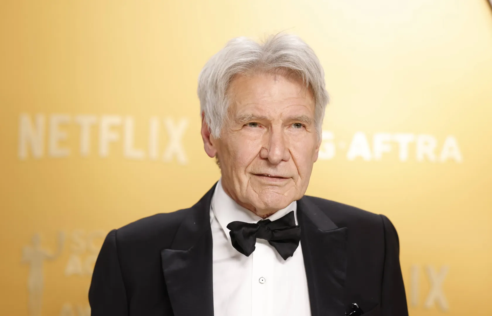 Aktor Harrison Ford. Fot. EPA/CAROLINE BREHMAN