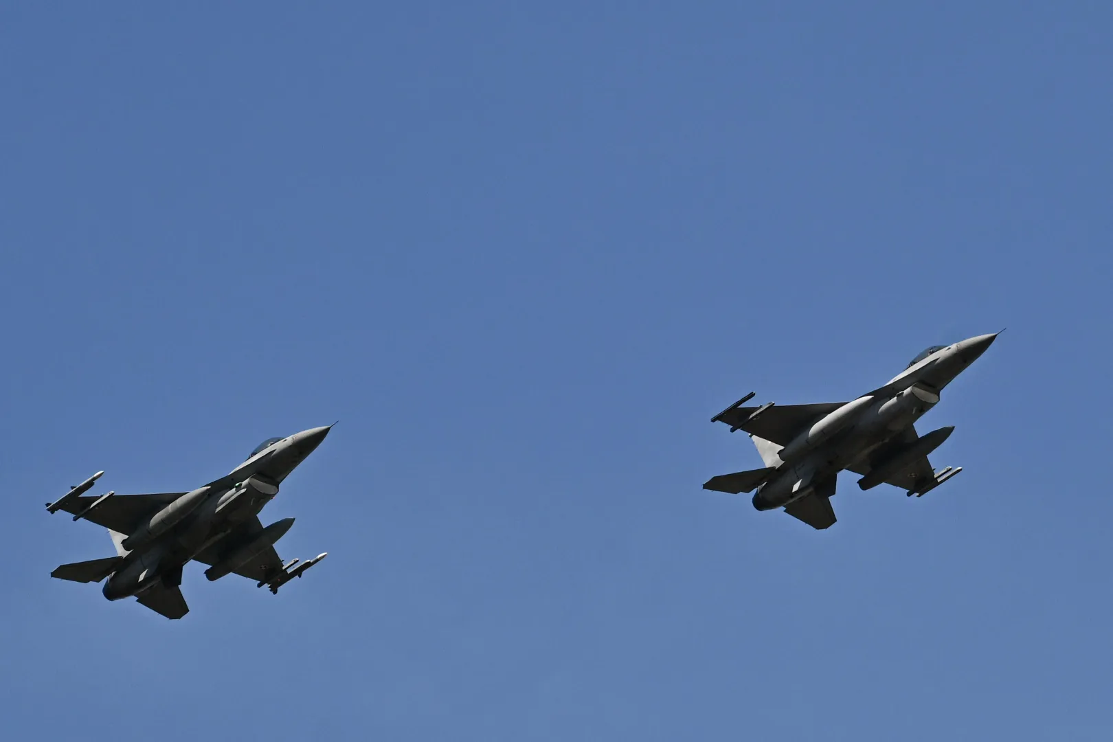 Польські літаки F-16. Fot. PAP/Radek Pietruszka