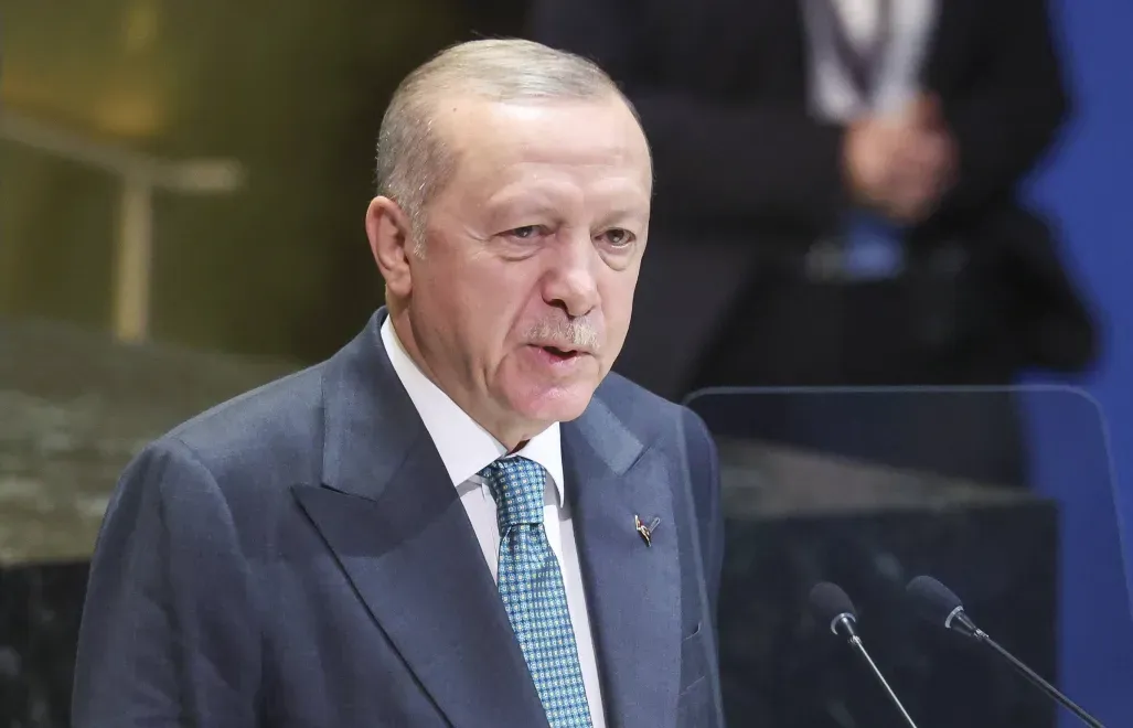 Prezydent Turcji Recep Tayyip Erdogan Fot. PAP/EPA/SARAH YENESEL