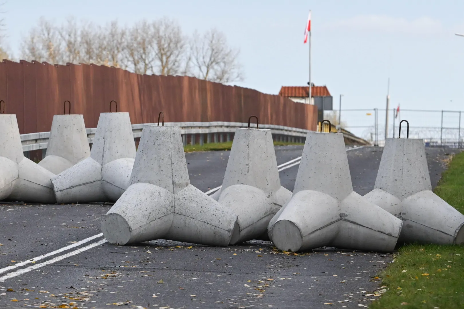 Przejście graniczne Fot. PAP/Wojtek Jargiło