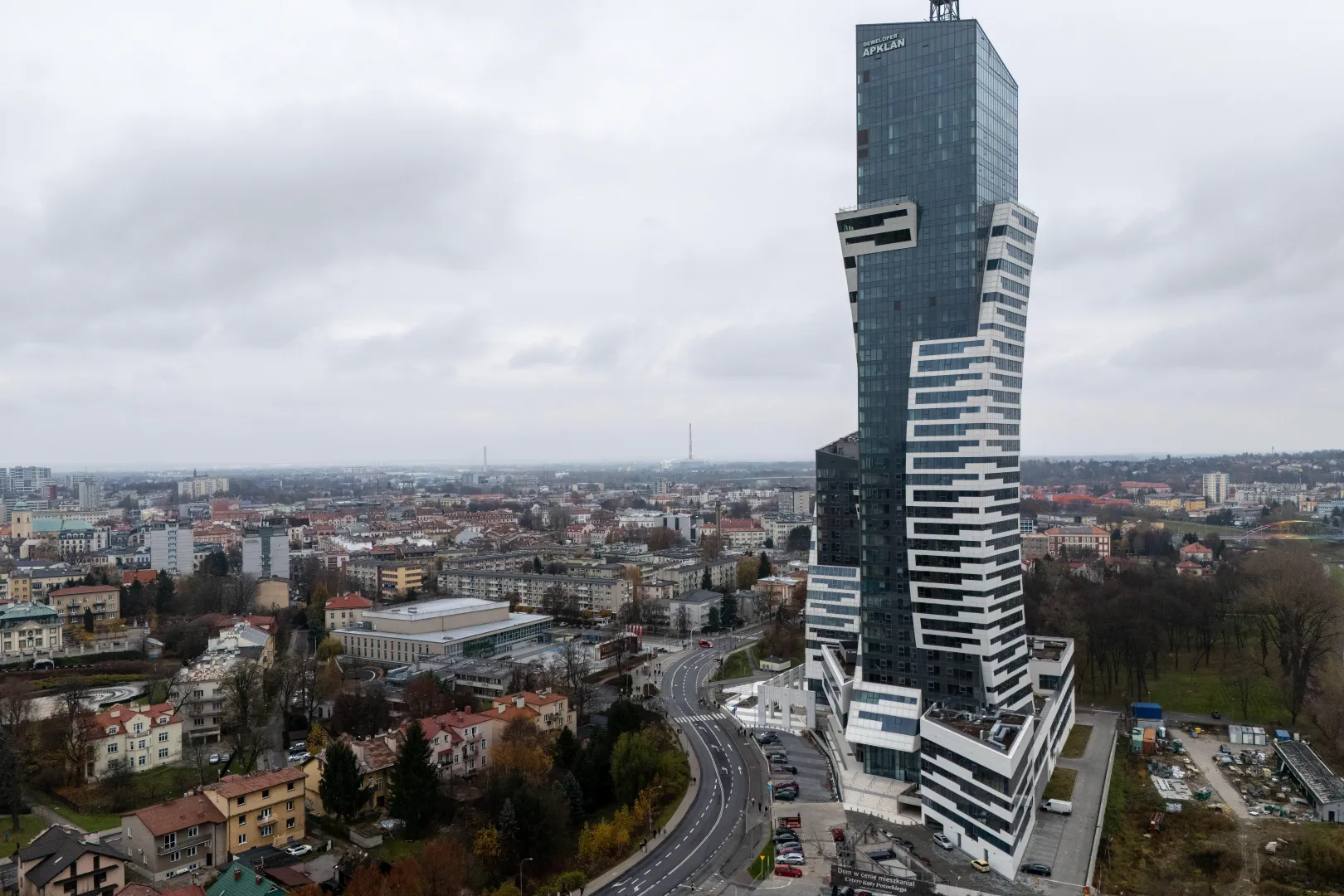 Вид на Ольшинський парк у Жешуві. Fot. PAP/Darek Delmanowicz