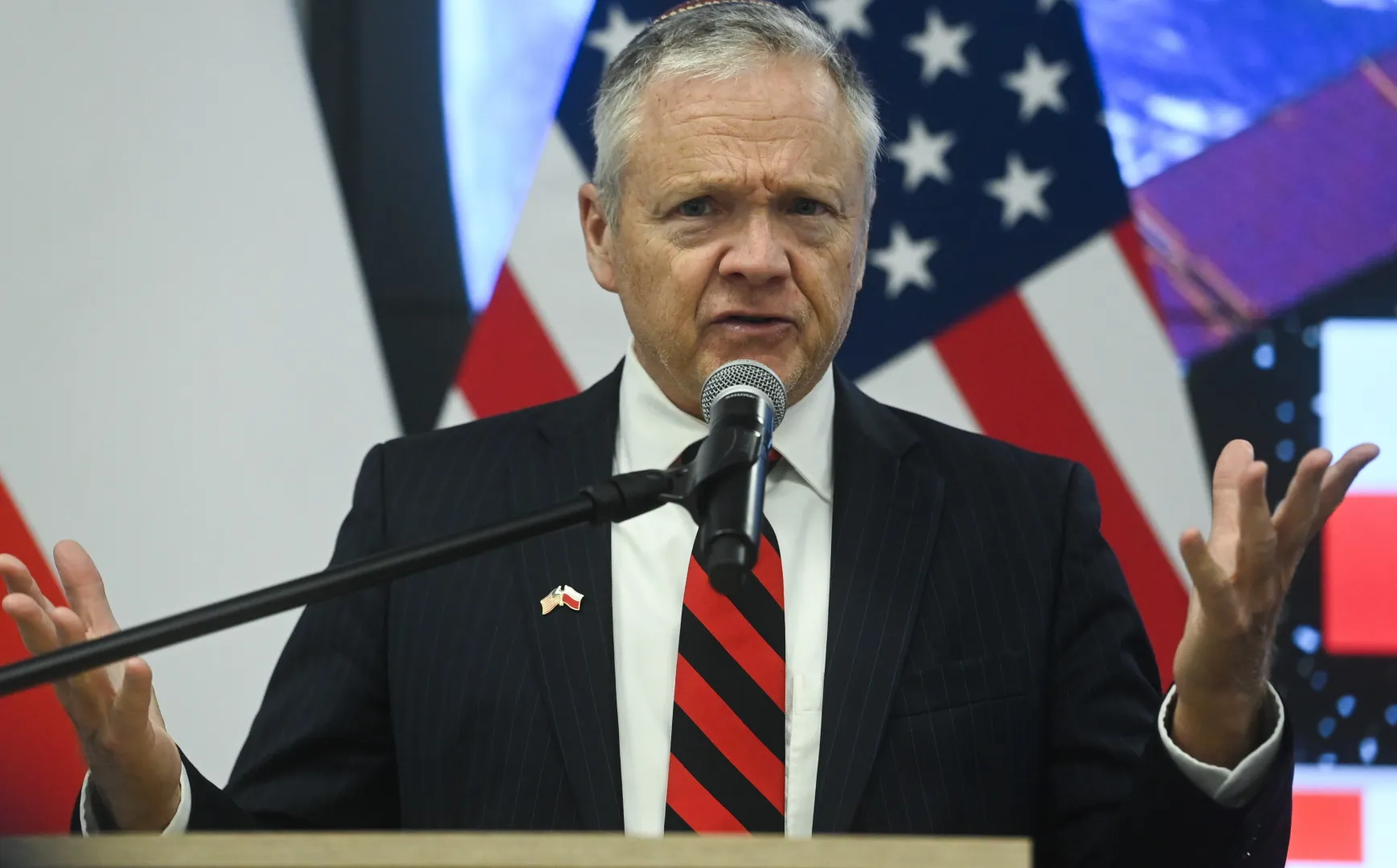 Ambasador USA w Polsce Thomas Rose. Fot. PAP/	Piotr Nowak