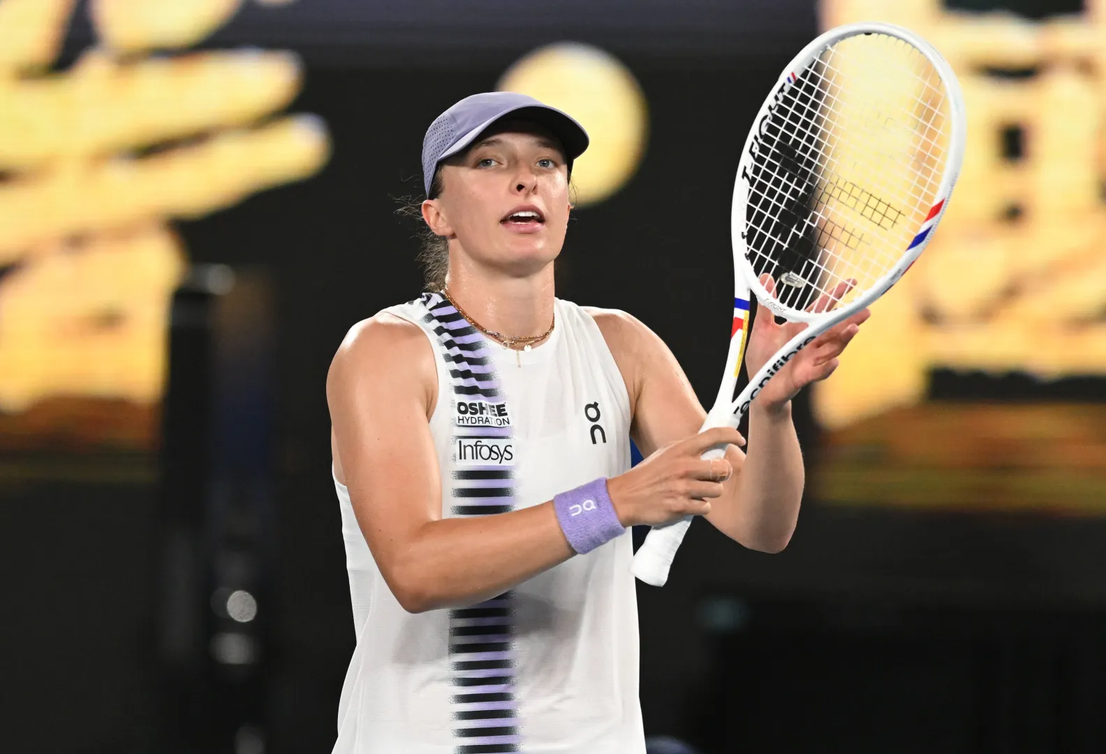 Iga Świątek, fot. PAP/EPA/AAP/LUKAS COCH