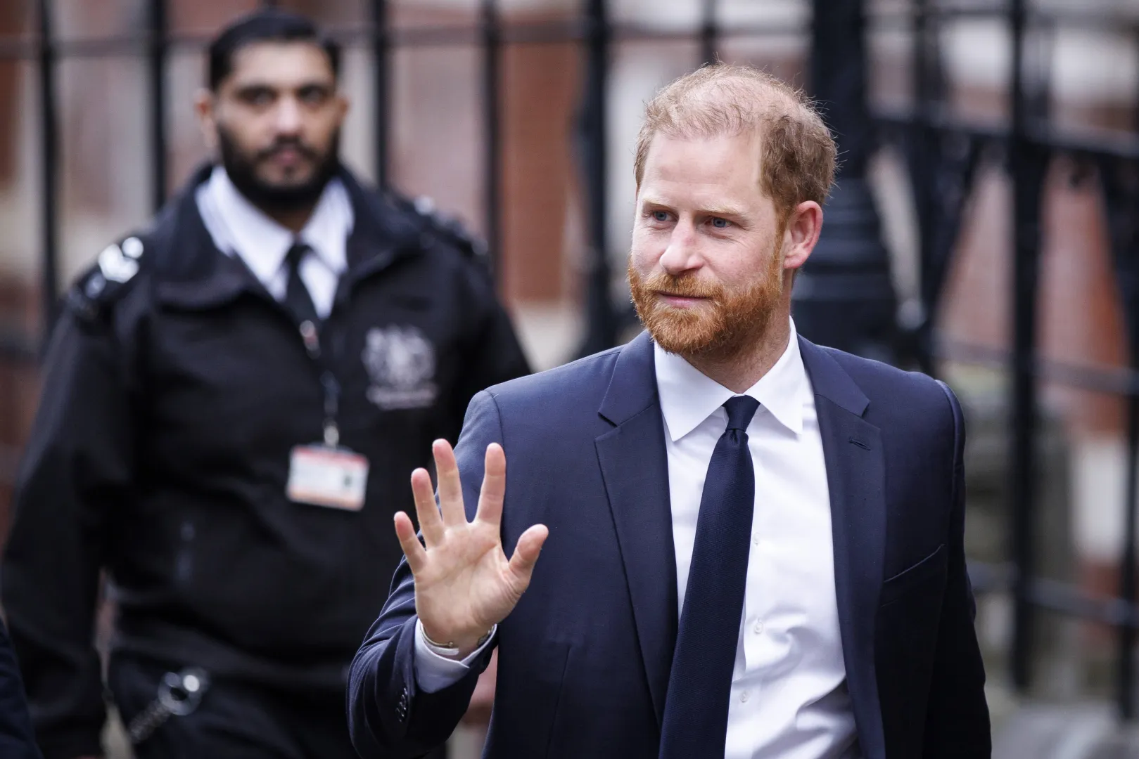 Książę Harry, fot. PAP/EPA/TOLGA AKMEN