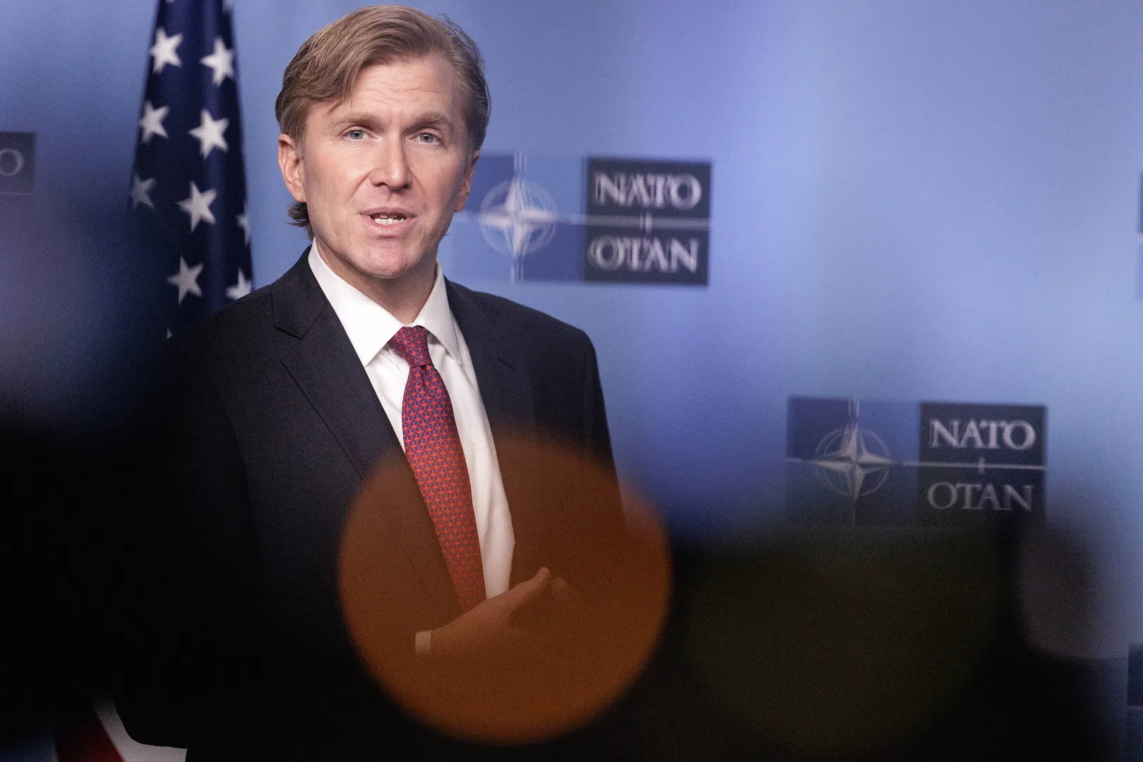 Елбридж Колбі. Fot. PAP/EPA/OLIVIER MATTHYS