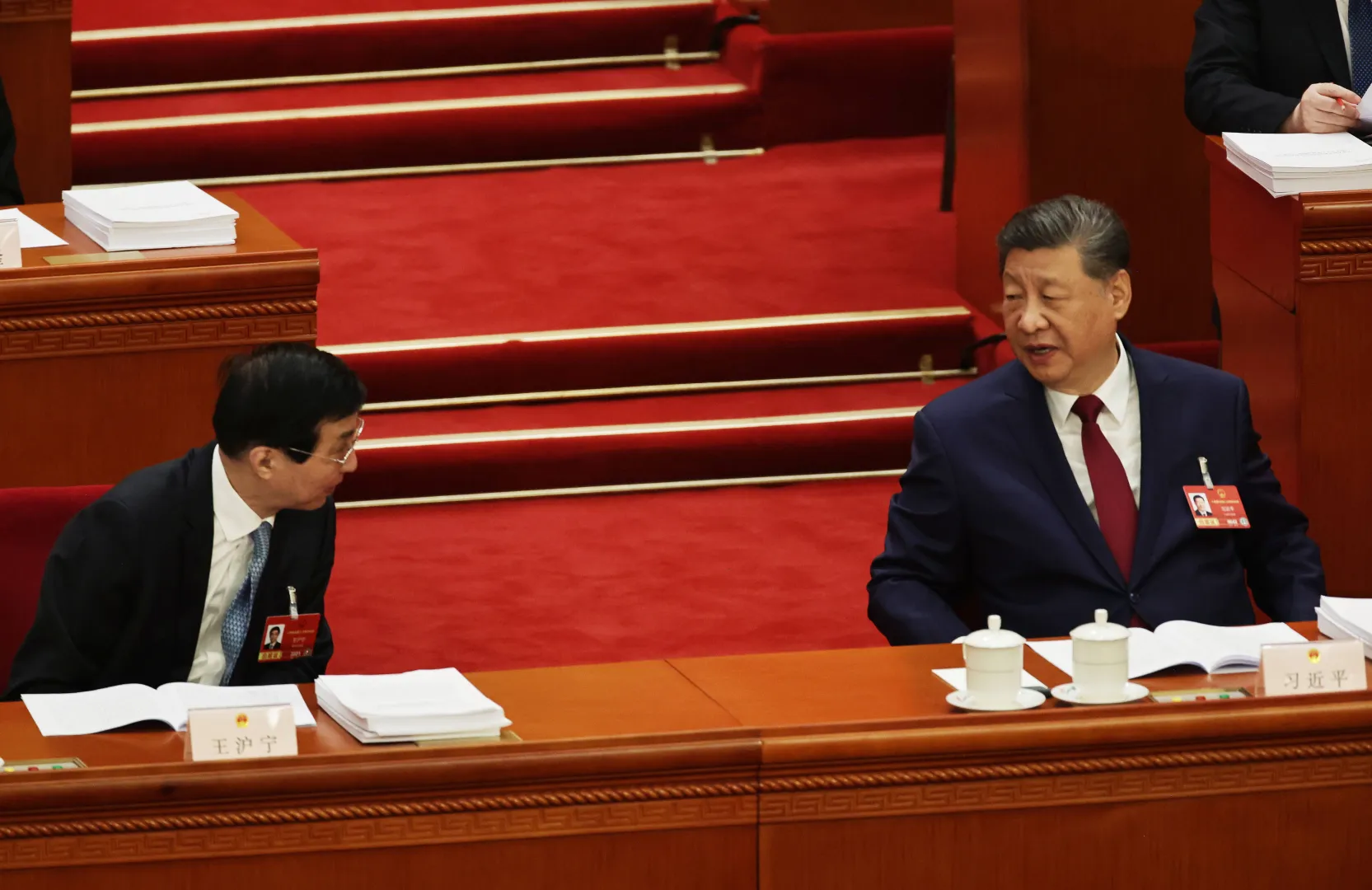 Przywódca Chin Xi Jinping. Fot. PAP/EPA/	ANDRES MARTINEZ CASARES