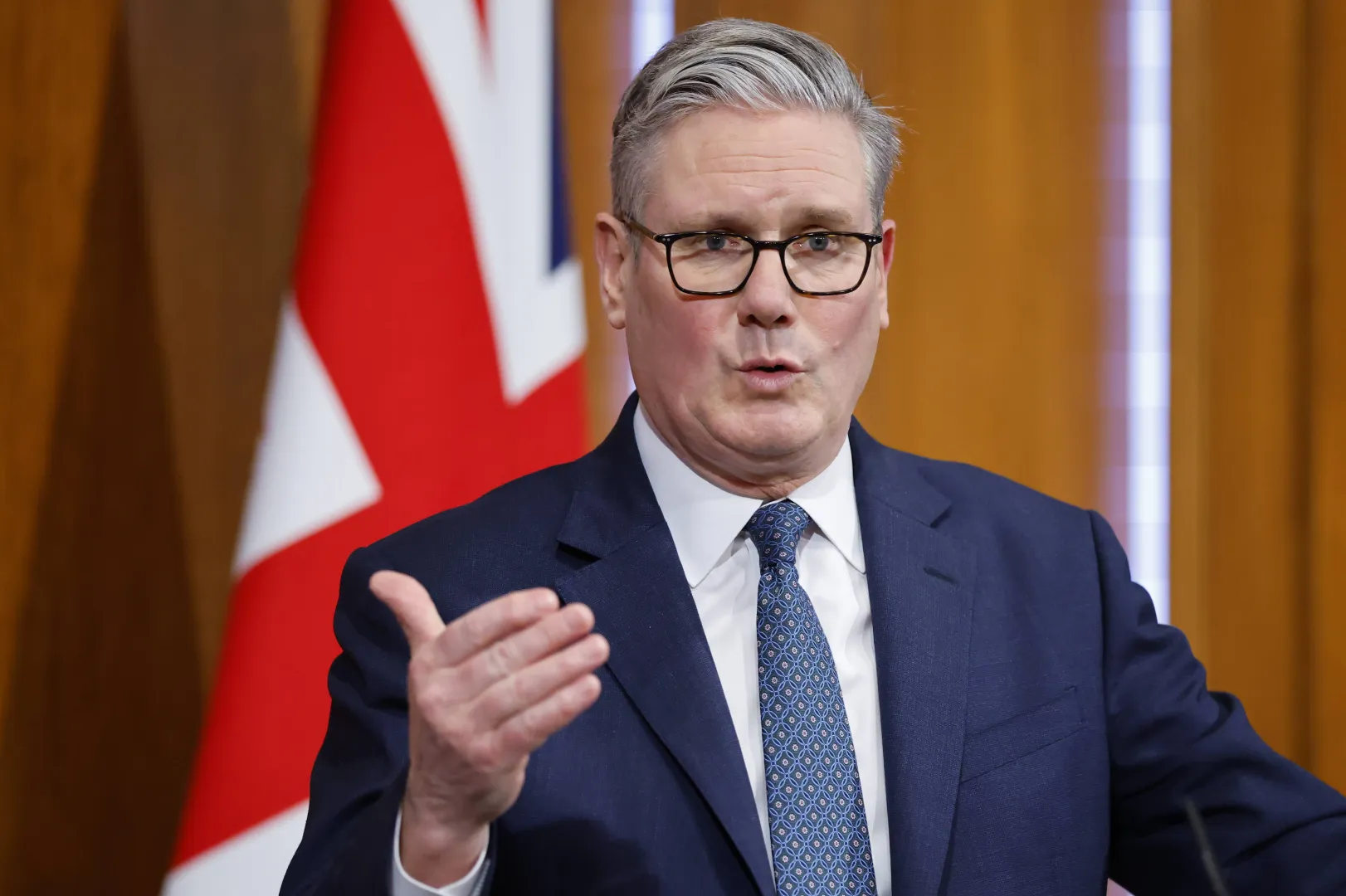 Brytyjski premier Keir Starmer. Fot. PAP/EPA/TOLGA AKMEN/POOL