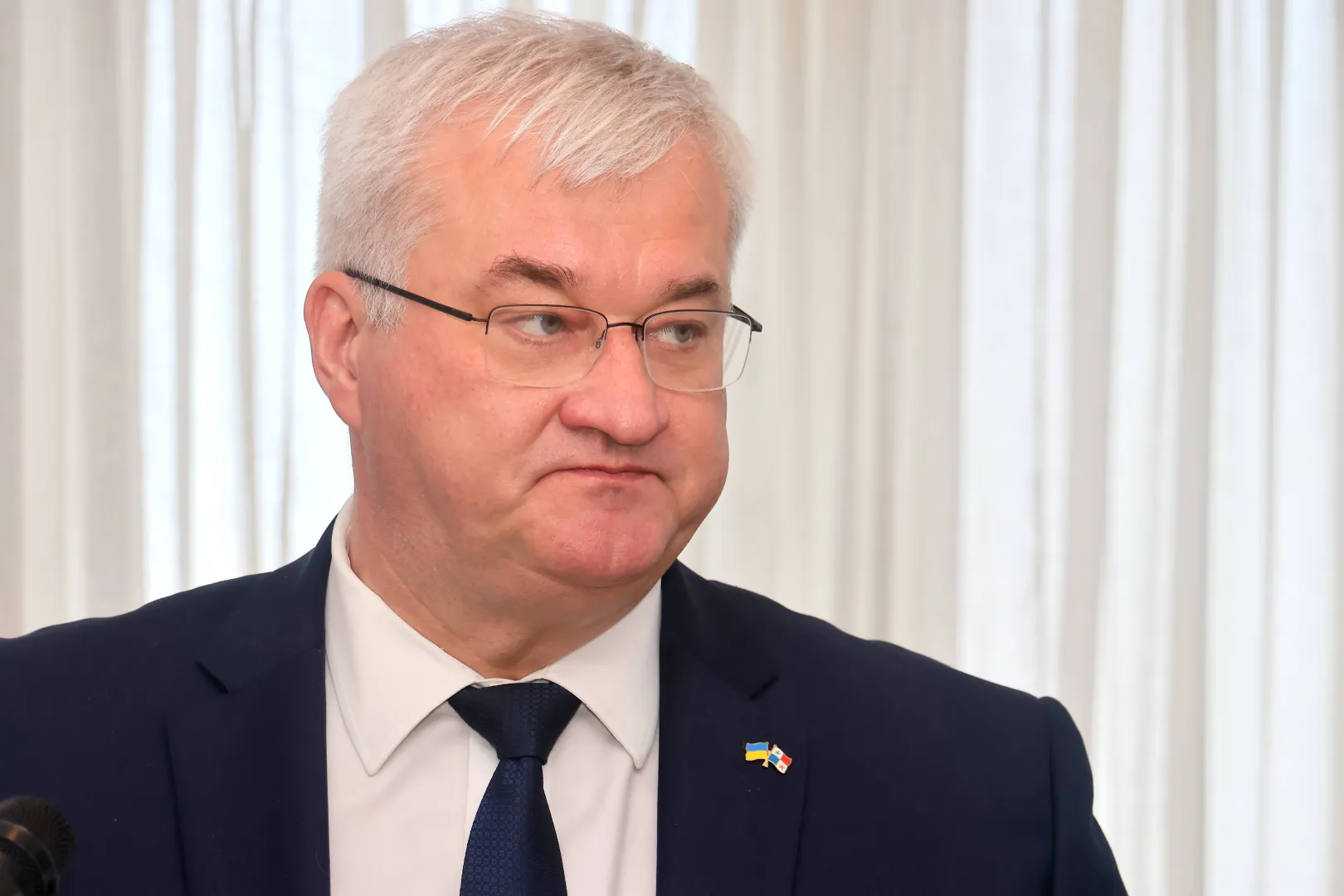 Министр иностранных дел Украины Андрей Сибига. Fot. PAP/EPA/Gabriel Rodriguez