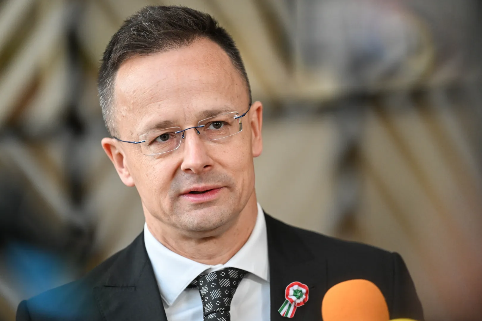 Minister spraw zagranicznych Węgier Peter Szijjarto. Fot. PAP/Wiktor Dąbkowski