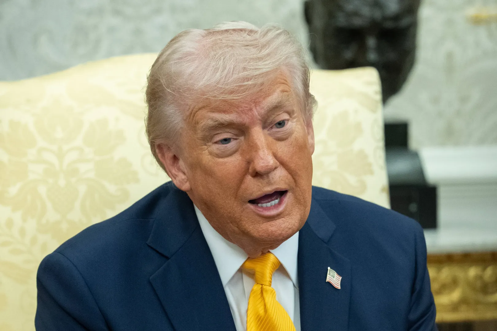 Donald Trump. Fot. EPA/Aaron Schwartz /POOL