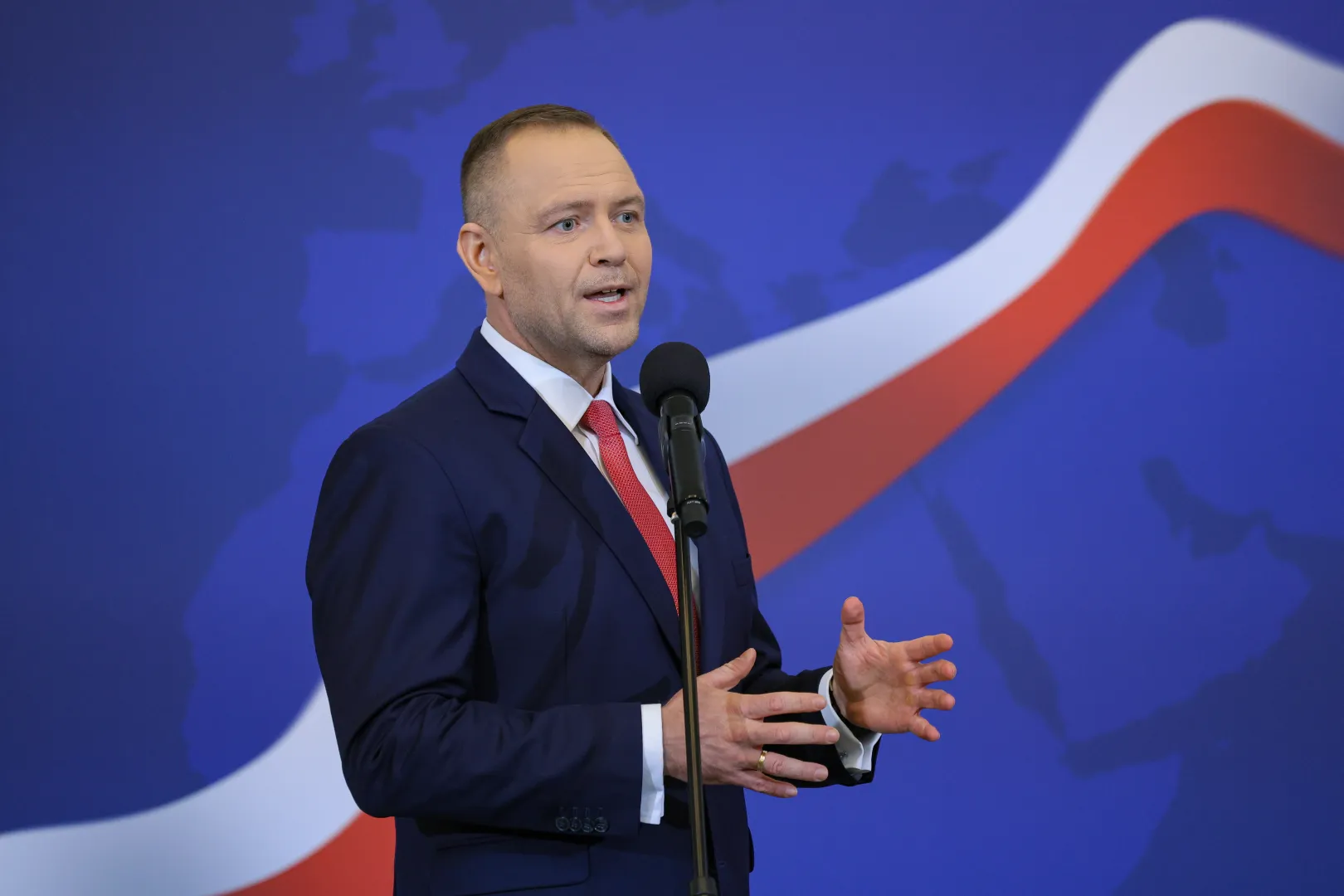 Prezydent Karol Nawrocki. Fot. PAP/Paweł Supernak