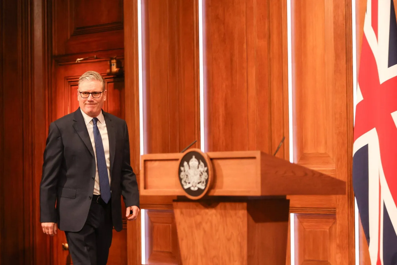 Премьер-министр Великобритании Кир Стармер. Fot. PAP/EPA/BETTY LAURA ZAPATA / POOL