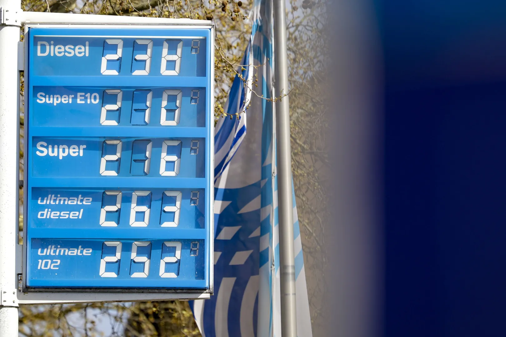 Ceny paliw w Niemczech. Fot. PAP/EPA/CHRISTOPHER 
