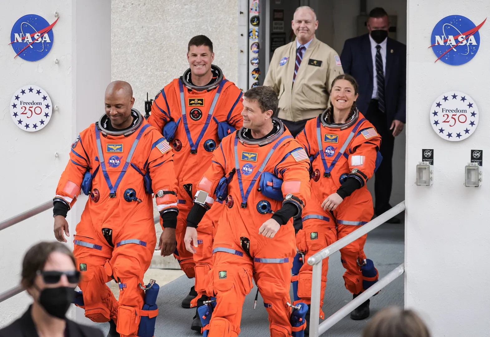 Załogę misji tworzą astronauci NASA. Fot. PAP/EPA/	CRISTOBAL HERRERA-ULASHKEVICH