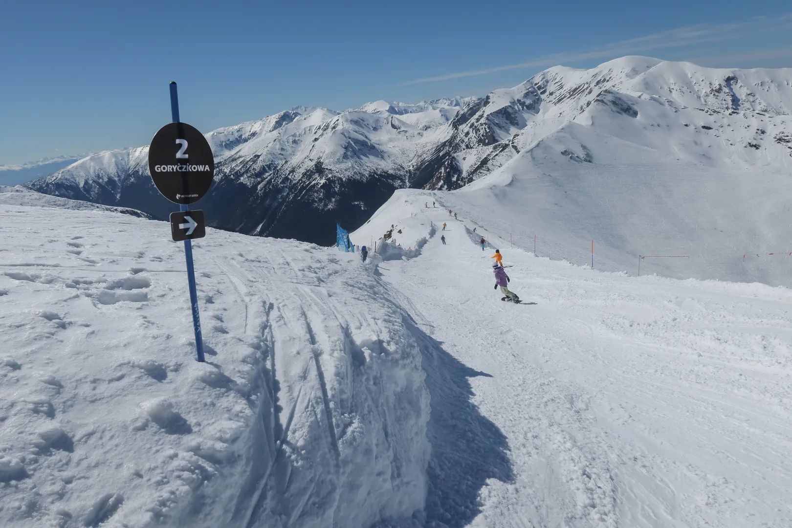 Trasa  na Kasprowy Wierch. Fot. PAP/Józef Niedziałek