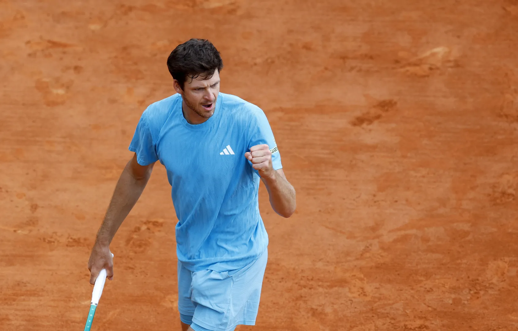 Hubert Hurkacz. Fot. PAP/EPA/SEBASTIEN NOGIER