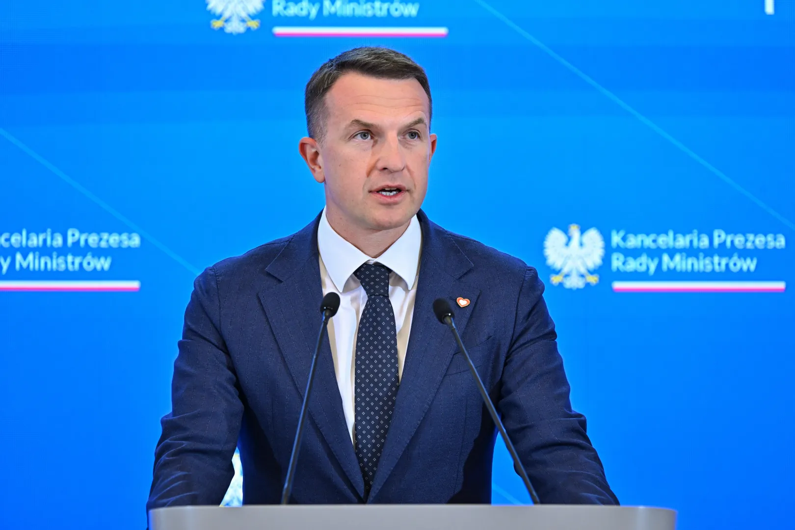 Rzecznik rządu Adam Szłapka. Fot. PAP/Piotr Nowak