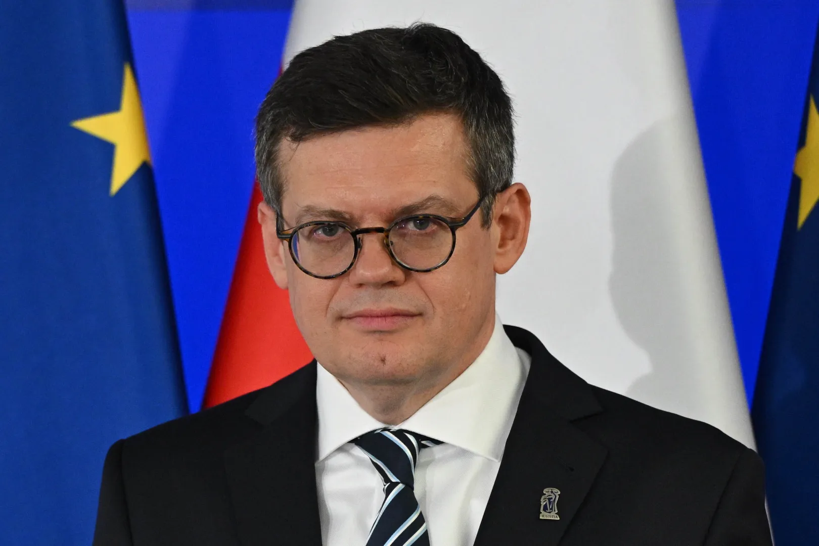 Sędzia Krystian Markiewicz. Fot. PAP/Radek Pietruszka