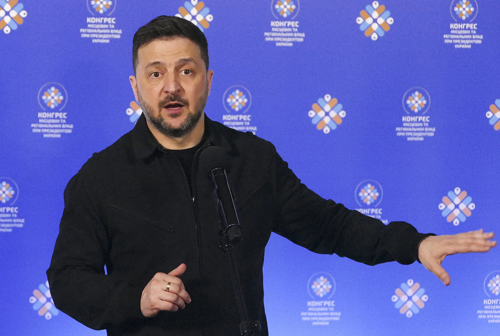 Президент України Володимир Зеленський. Fot. PAP/EPA/IGOR TKACHENKO