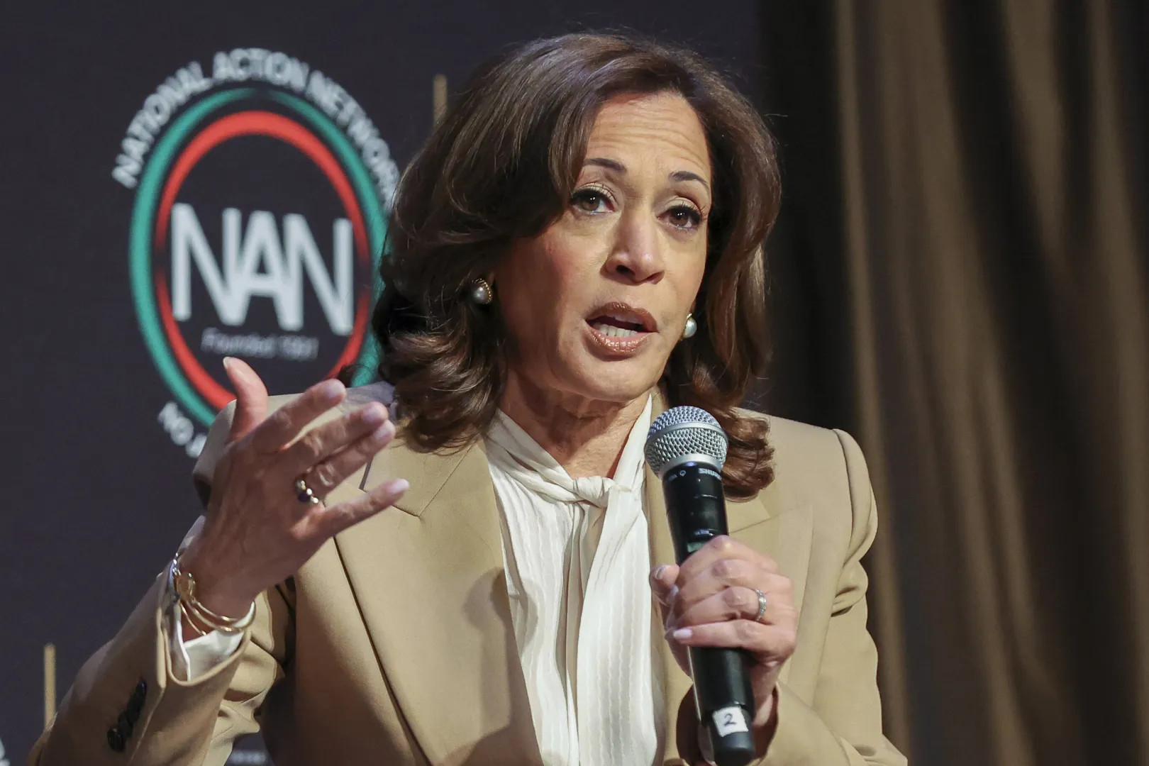 Камала Харрис Fot. PAP/EPA/SARAH YENESE