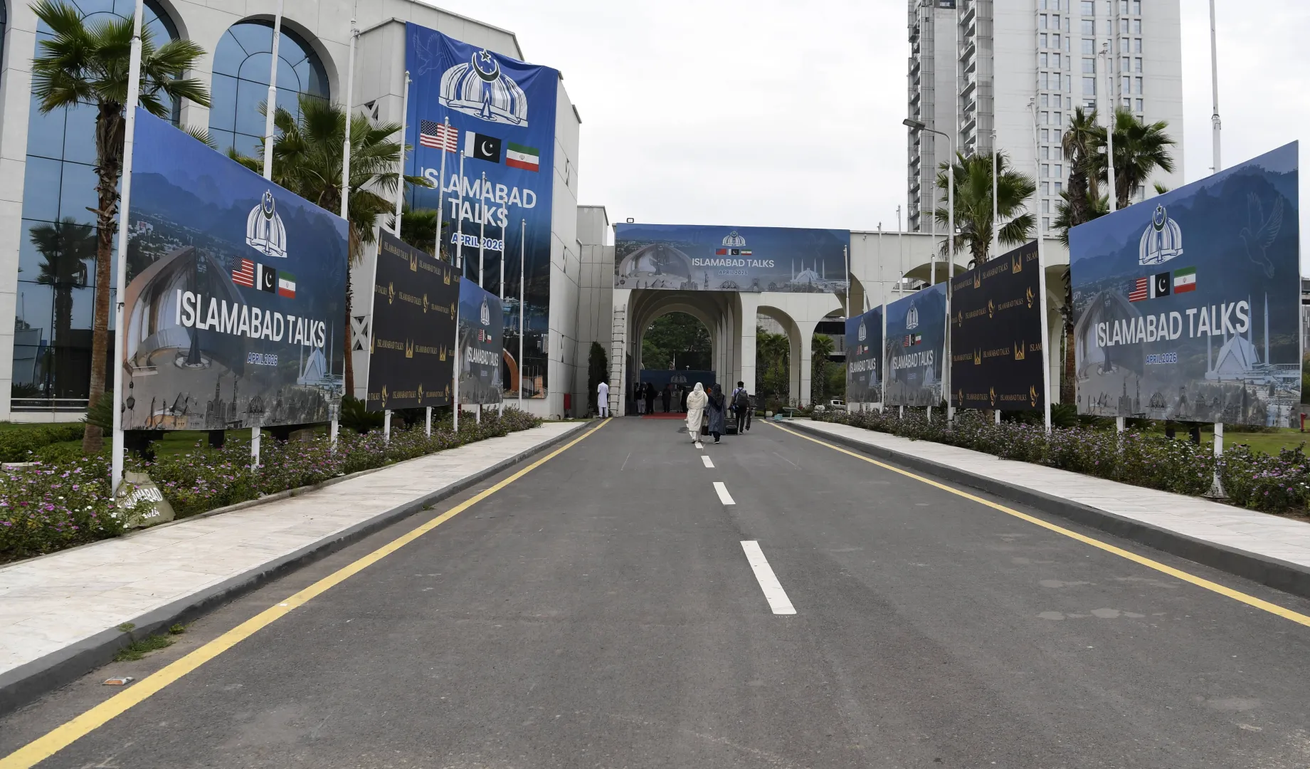 Столица Пакистана Исламабад сегодня, 11 апреля 2026 года, в ожидании американско-иранских переговоров. Fot. PAP/EPA/SOHAIL SHAHZAD