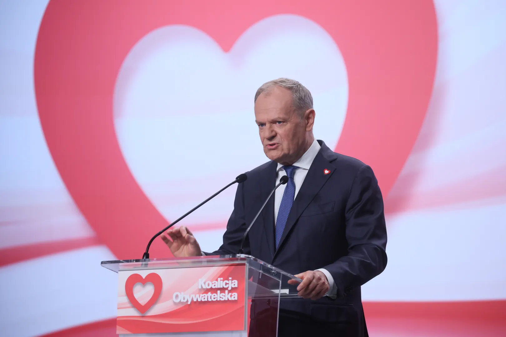 Прем'єр-міністр Польщі Дональд Туск. Fot. PAP/Leszek Szymański